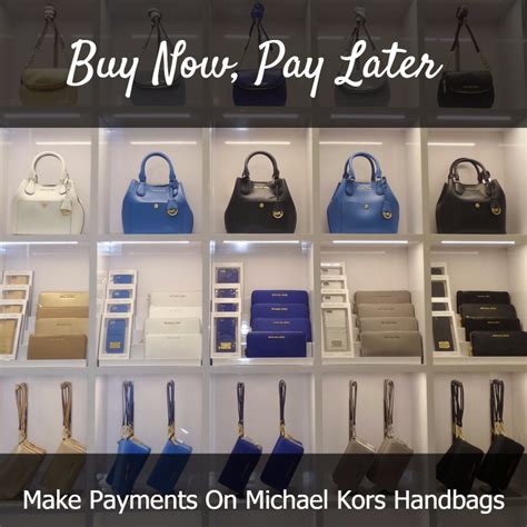 buy now pay later michael kors bags|michael kors clothing.